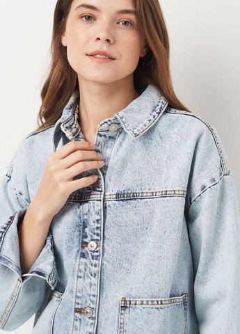 Синяя демисезонная куртка джинсовая Veto jeans