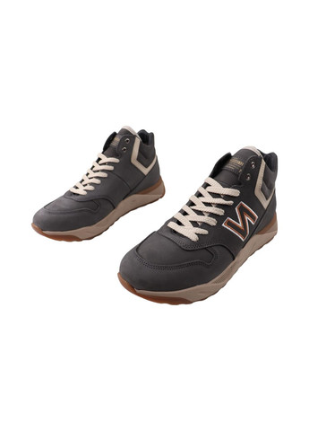 Черевики чоловічі сірі натуральний нубук Konors 839-25ZHS (306855958)