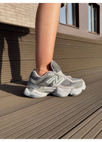 КРОССОВКИ ЖЕНСКИЕ NEW BALANCE GREY GR НЬЮ БЕЛАНС СЕРЫЕ No Brand серые демисезоны (391018623)