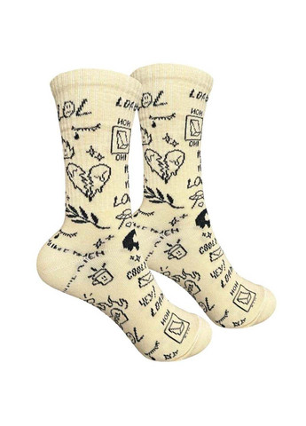 Комбіновані шкарпетки жіночі 1and1 (348467277)