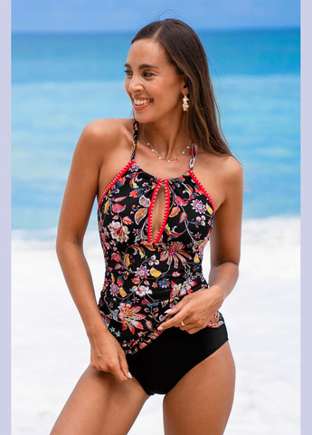 Черный летний купальник CUPSHE