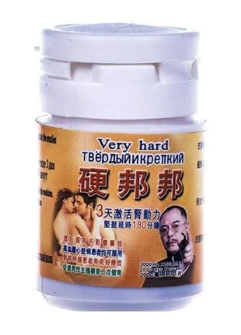 Препарат для потенції Твердий та міцний, 1 шт. 415 No Brand (391389721)