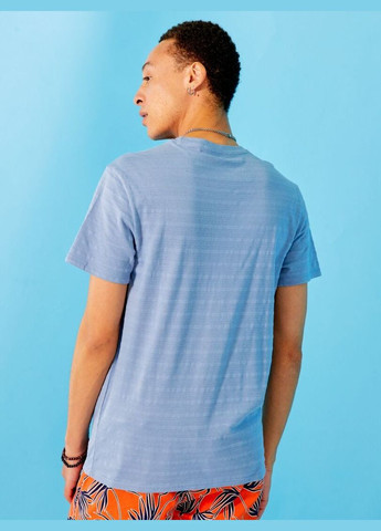 Блакитна футболка basic,блакитний, Kiabi