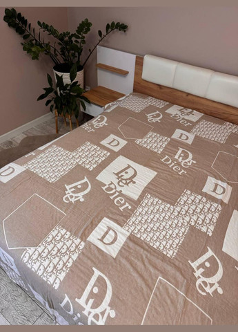 Покрывало хлопоквое на кровать 230х200 см (П4К-M-muslin06-02) No Brand (306633444)