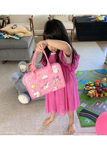 Бизиборд Монтессори развивающая доска для детей Pink No Brand (366304196)