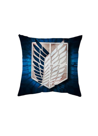 Подушка аниме Эрен Атака Титанов двухсторонняя см (p0061) No Brand (326997518)