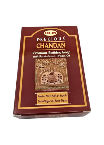 Мыло ароматическое Precious Chandan сандаловое 100 г HEM (364237935)