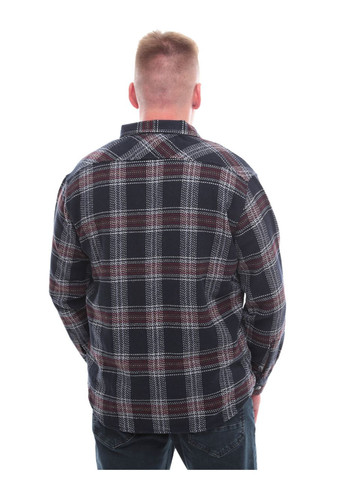 Темно-синяя повседневный рубашка в клетку Jean Piere