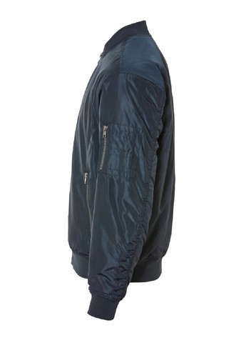 Темно-синяя демисезонная куртка-бомбер Livergy