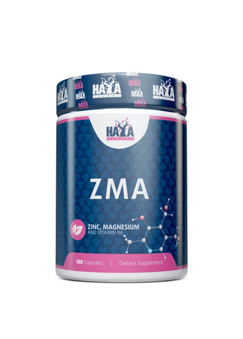 Стимулятор тестостерона ZMA, 180 капсул Haya Labs (293481723)