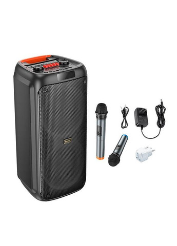 Акустика бездротова — караоке колонка HA7 Leader wireless dualmic outdoor BT speaker Hoco (284120142)