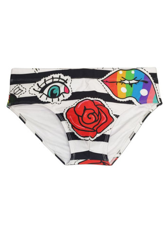 Чоловічі плавки брифи комбінований 8925 Sport Line (293485590)