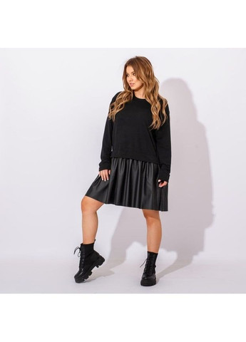 Чорна сукня оверсайз Fashion