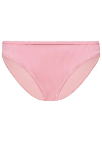 Рожевий купальник роздільний (топ і плавки) для жінки lycra® 371485-371484 38(s) рожевий Esmara С открытой спиной, С открытыми плечами
