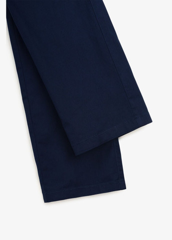 Темно-синие повседневный демисезонные брюки No Brand