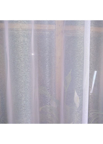 Фіранка готова коротка Классік біла бамбук оптік No Brand (372133900)