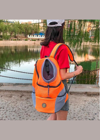 Рюкзак-переноска для кошек и собак D-07 Orange M шт. Venxius (356500195)