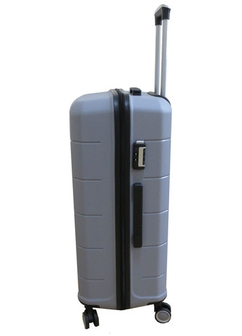 Велика валіза на колесах з поліпропілену 93L My, Туреччина сіра No Brand (361156775)