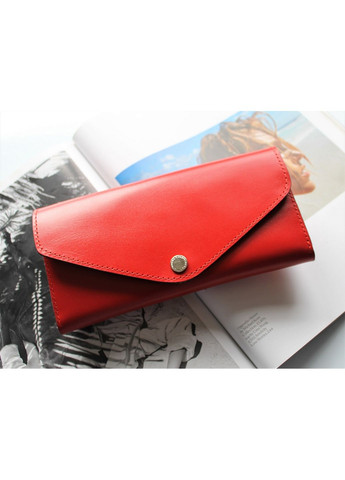 Кожаный женский кошелек ручной работы 20х10х3 см LeathART (315870749)