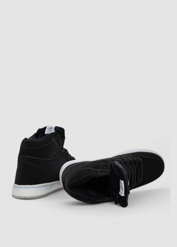 Кроссовки женские зимние на меху, 248RH1030 Ager чёрные зима (368706848)