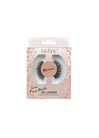 Накладные ресницы False eyelashes Luxe Faux Mink 3D - Minnie Technic (294335129)