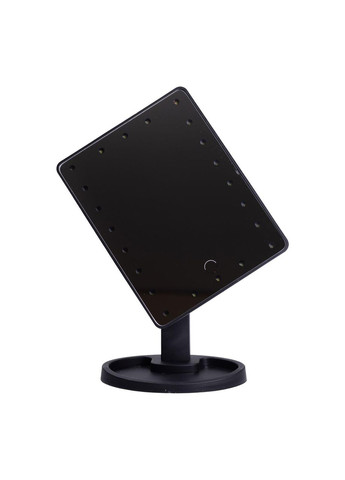 Косметическое зеркало с LED-подсветкой 22 светодиода, черный Yiwu (326599396)