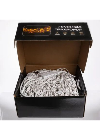Вулична гірлянда Бахрома 36 м 600 LED білий провід Мультиколір 36MWML Garlando (371481822)