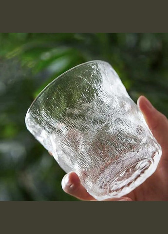 Оригінальна склянка з візерунком Льодовик Glacier, товсті стінки, 300 мл More (317253935)