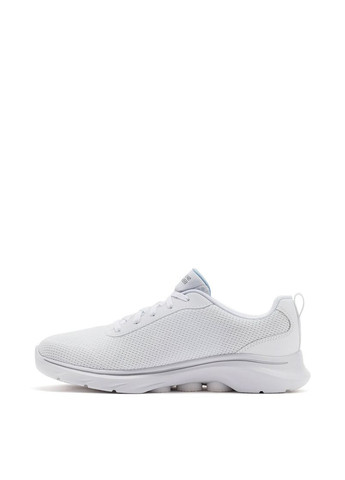 Білі всесезонні жіночі кросівки 125207-wht білий тканина Skechers