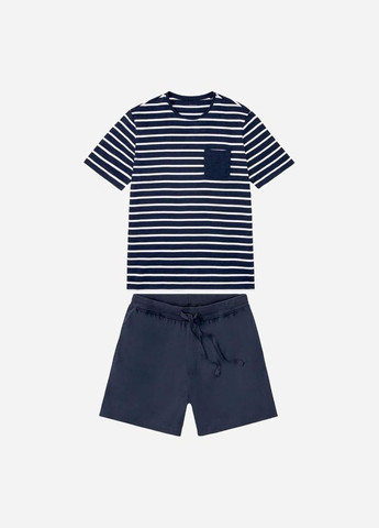 Мужской домашний комплект футболка + шорты пижама S 44/46, коиплект для дома Livergy (364489523)