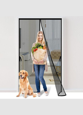 Антимоскитная магнитная штора москитная сетка на магнитах, занавеска от мух комаров насекомых 220х100 см Yu Xin (302492101)