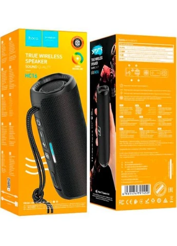 Портативна акустика HC16 Vocal Sports Black [87079] Hoco (400136037)