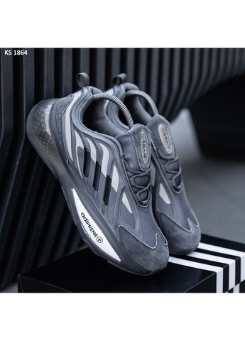 Цветные демисезонные кроссовки мужские adidas ozrah адидас No Brand