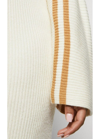 Молочное платье вязаное Only