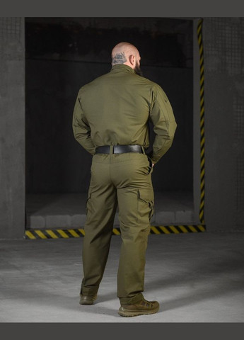 Тактический демисезонный костюм олива No Brand