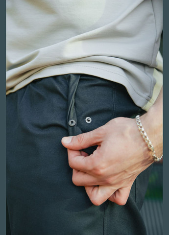 Графитовые кэжуал, повседневный демисезонные брюки Intruder