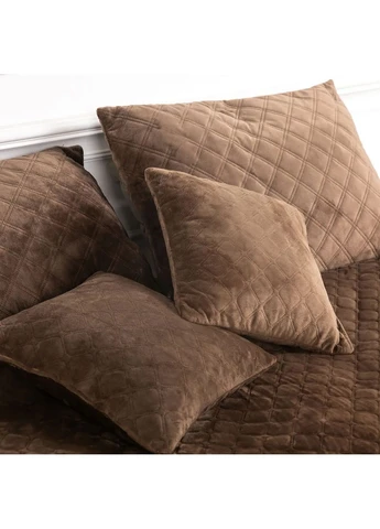 Подушка декоративна "VELOUR" Коричнева, 50x70 ТЕП (402793050)