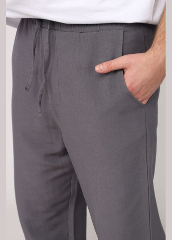 Штани завужені чоловічі колір сірий CB-00275078 Vanc (330223018)