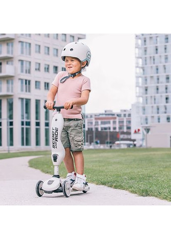 Самокат Scoot and Ride Highwaykick-1, сіро-синій () Scoot&Ride SR-160629-STEEL (353222968)