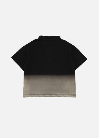 Футболка-поло з коротким рукавом для хлопчика колір чорний CB-00270018 No Brand (330223165)