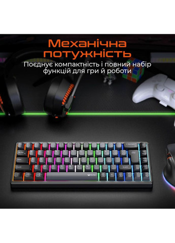 Клавиатура MK12 Black (MT-MK12-A-RUA) MEETION (370033539)