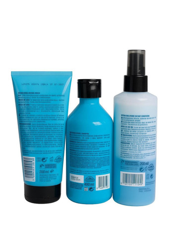 Комплект по уходу за волосами Hydra Hyaluronic (маска+шампунь+кондиционер-спрей) Deliplus (363853721)