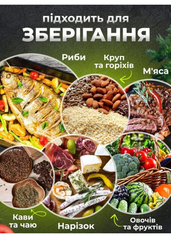 Вакуумні пакети плівка для вакууматора 15х500 см рулон прозорі універсальні гофровані харчові пакети для зберігання продуктів VTech (352196526)