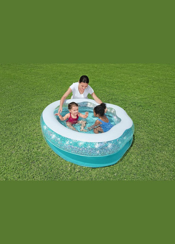 Надувний дитячий басейн 150x127x43 см 52489 (150 x 127 x 43 см) з блискітками Bestway (335048145)