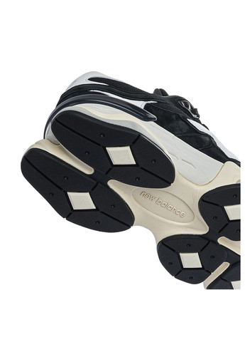 Черно-белые демисезонные кроссовки мужские new balance No Brand 9060 Black White