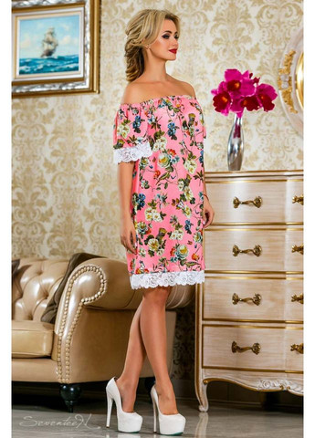 Розовое платье 802.2251 Seventeen