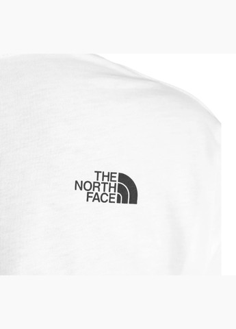 Белая демисезон футболка easy tee The North Face