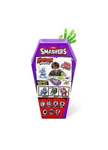 Игровой набор с аксессуарами Horror House-Medium Reaper/Средний Дом Ужасов-Жнец (74125D) Smashers з аксесуарами Horror House-Medium Reaper/Середній (357491327)