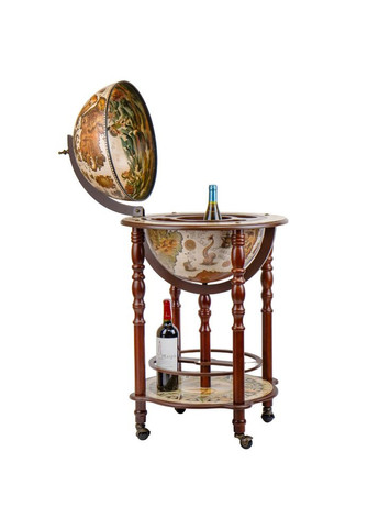 Глобус бар для напитков из дерева 44х44х95 см 10504-026 Lefard (346533505)