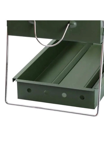 Мангал портативний складаний 51.5×23×25 см з решіткою HP461GR TS Kitchen (353505499)